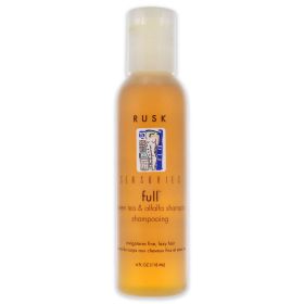 Sensories Full Green Tea Alfalfa Shampoo by Rusk for Unisex - 4 oz Shampoo