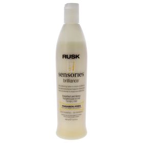 Sensories Brilliance Conditioner by Rusk for Unisex - 13.5 oz Conditioner