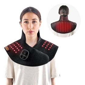 Red Light Therapy for Shoulder Neck 660&850nm Wearable Light Therapy Pad