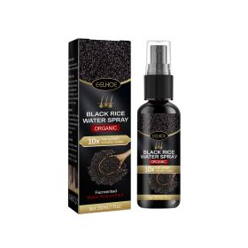 EELHOE Black Rice Hair Spray Strengthening & Dense Hair Moisturizing & Repairing Hair Roots Smoothing Hair Growth Spray (Option: 1PCS)