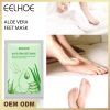 Kameel Melk Voet Masker Aloë Vera Peeling Voeten Masker Exfoliating Sok Scrub Voor Pedicure Anti Crack Verwijderen Dode Huid Voet patch Care